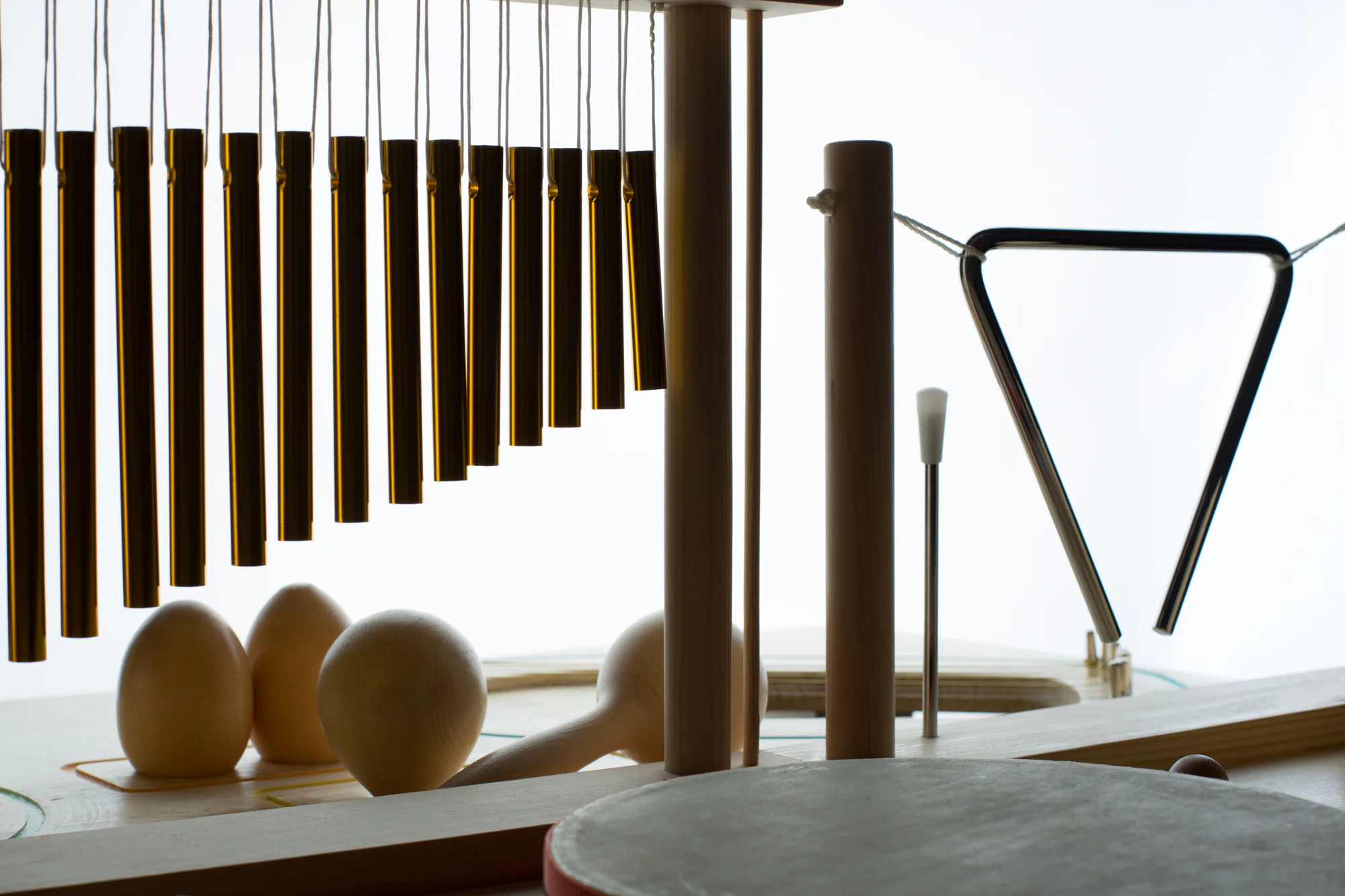 THREE-ANGEL Glasbena miza velika - slika 9