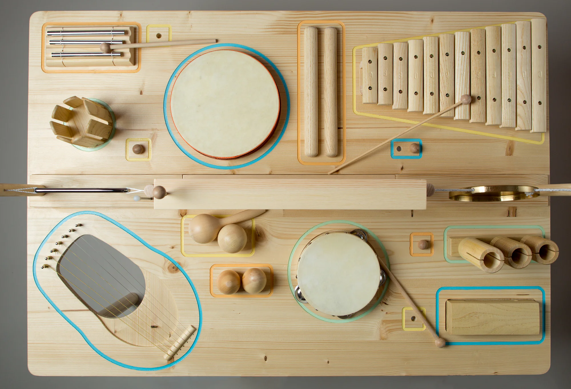 THREE-ANGEL Glasbena miza velika - slika 12