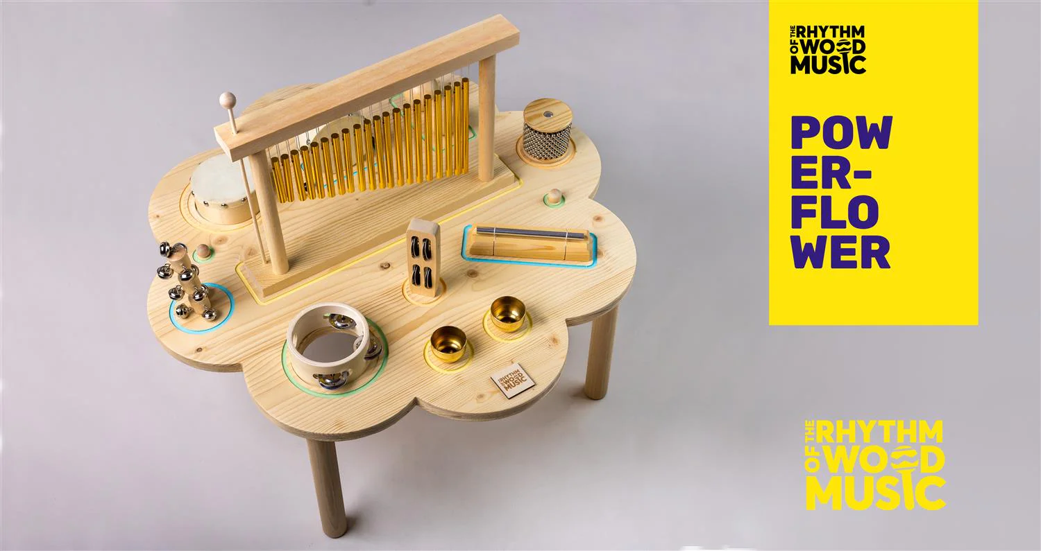 POWER-FLOWER Glasbena miza