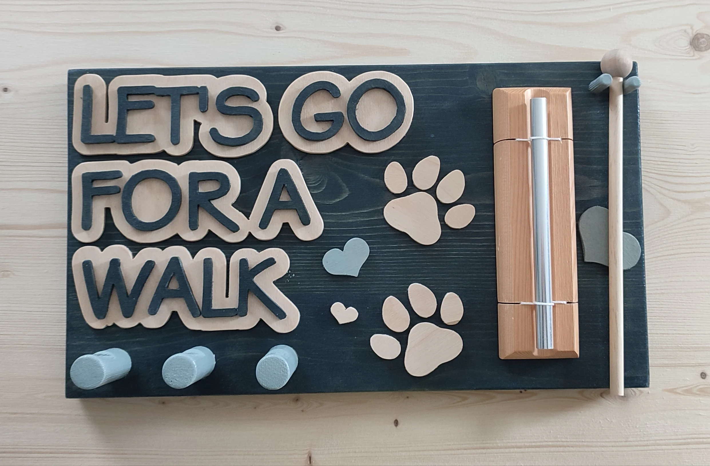 WOODEN SIGN (black) - Image 2