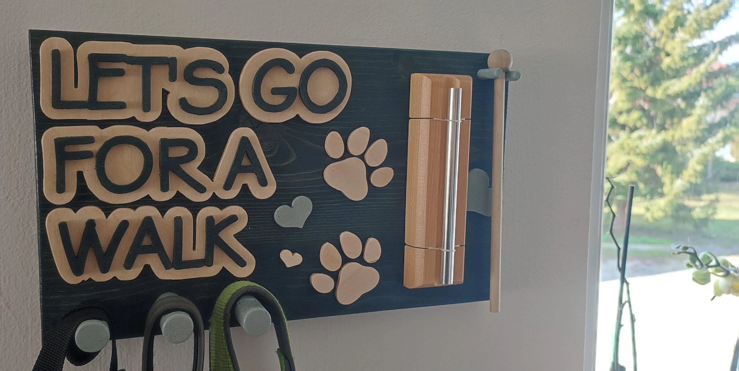 WOODEN SIGN (black) - Image 3