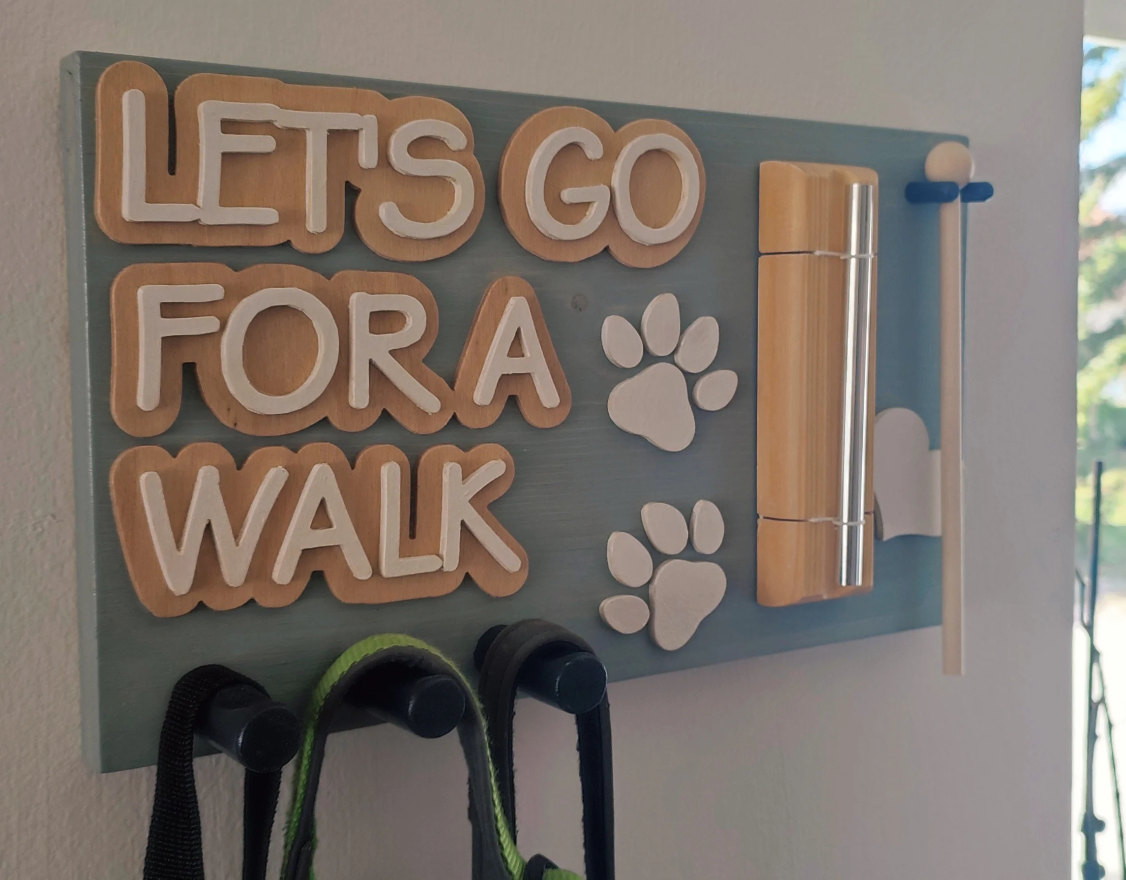 WOODEN SIGN (grey) - Image 2