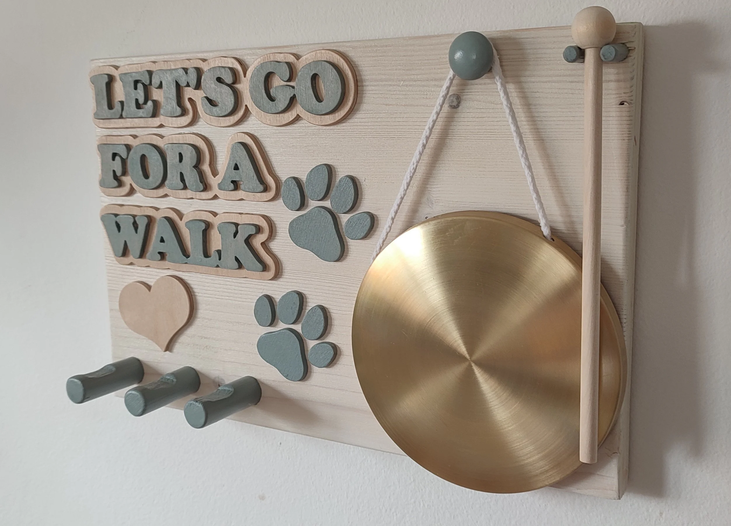 WOODEN SIGN (white) - Image 2