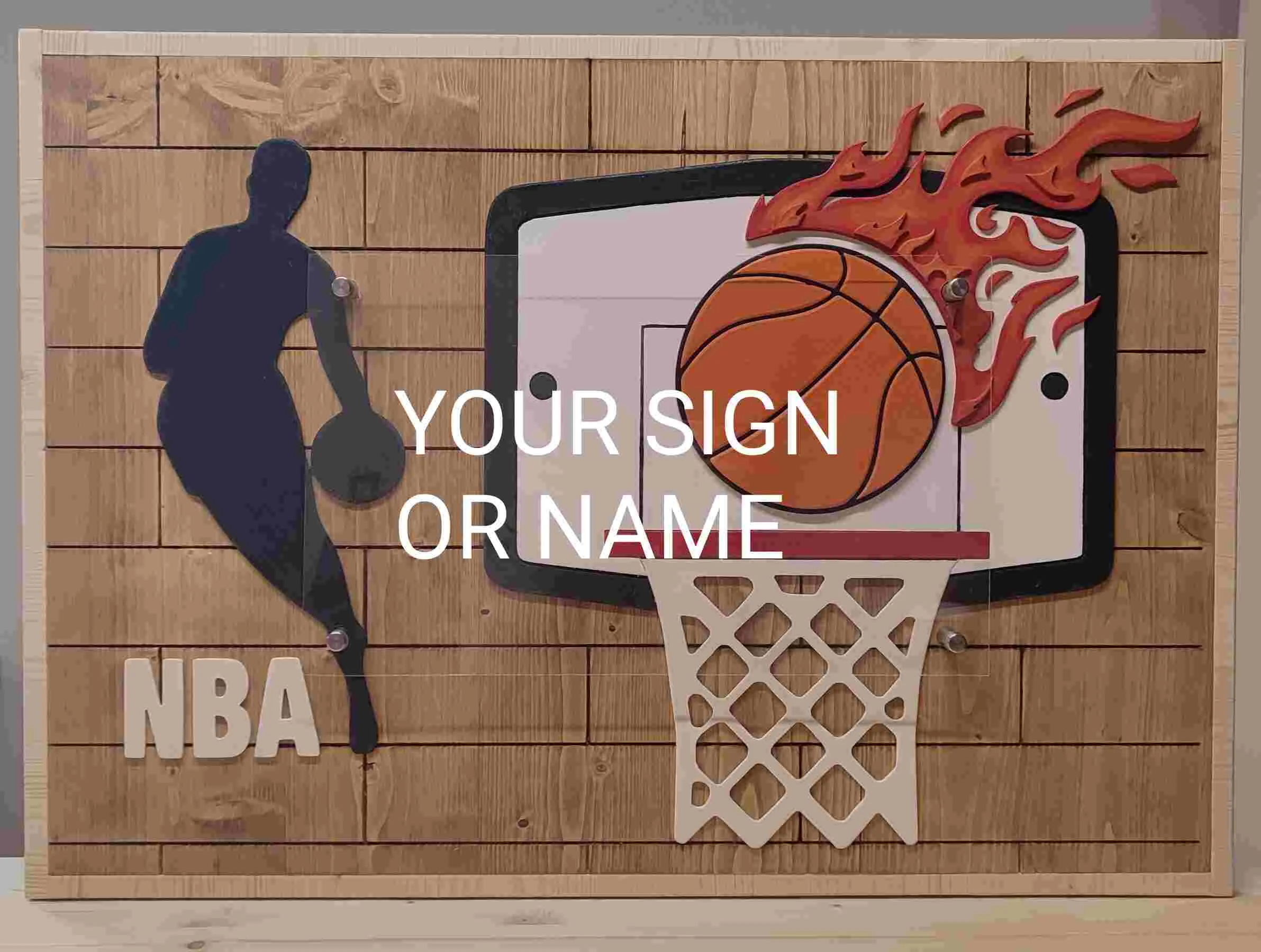 Custom Handcrafted 3D Wooden Wall Decor & Personalized Signs - Image 2