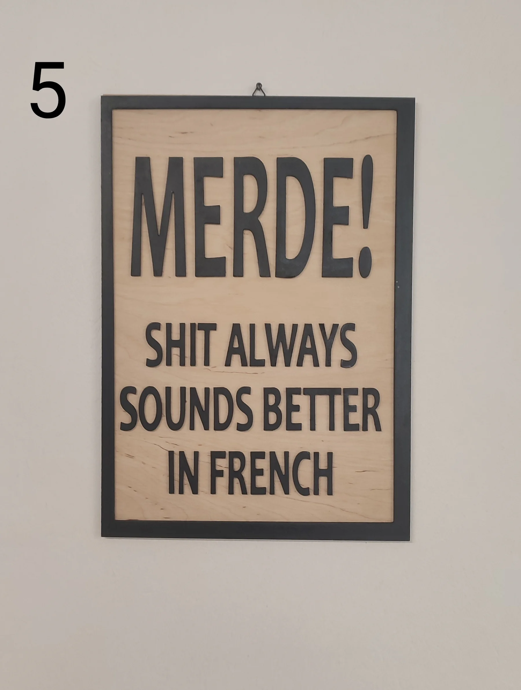 WOODEN WALL SIGNS QUOTE TEXT - Image 6