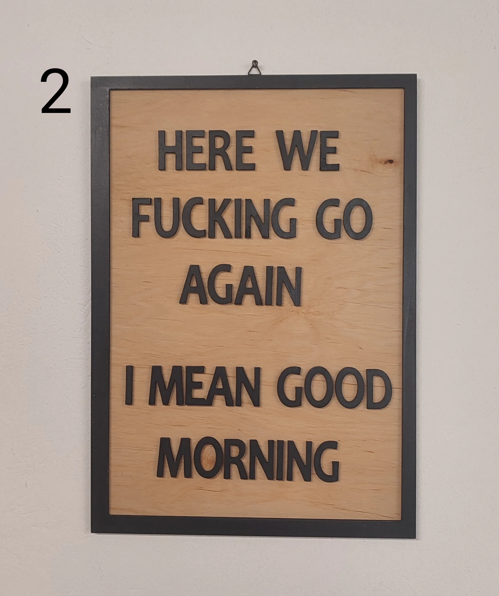 WOODEN WALL SIGNS QUOTE TEXT - Image 3